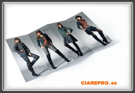 folletos cuatripticos